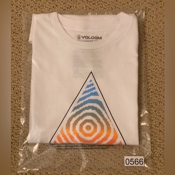 NWT VOLCOM stone tee shirt kids L large - Picture 7 of 7